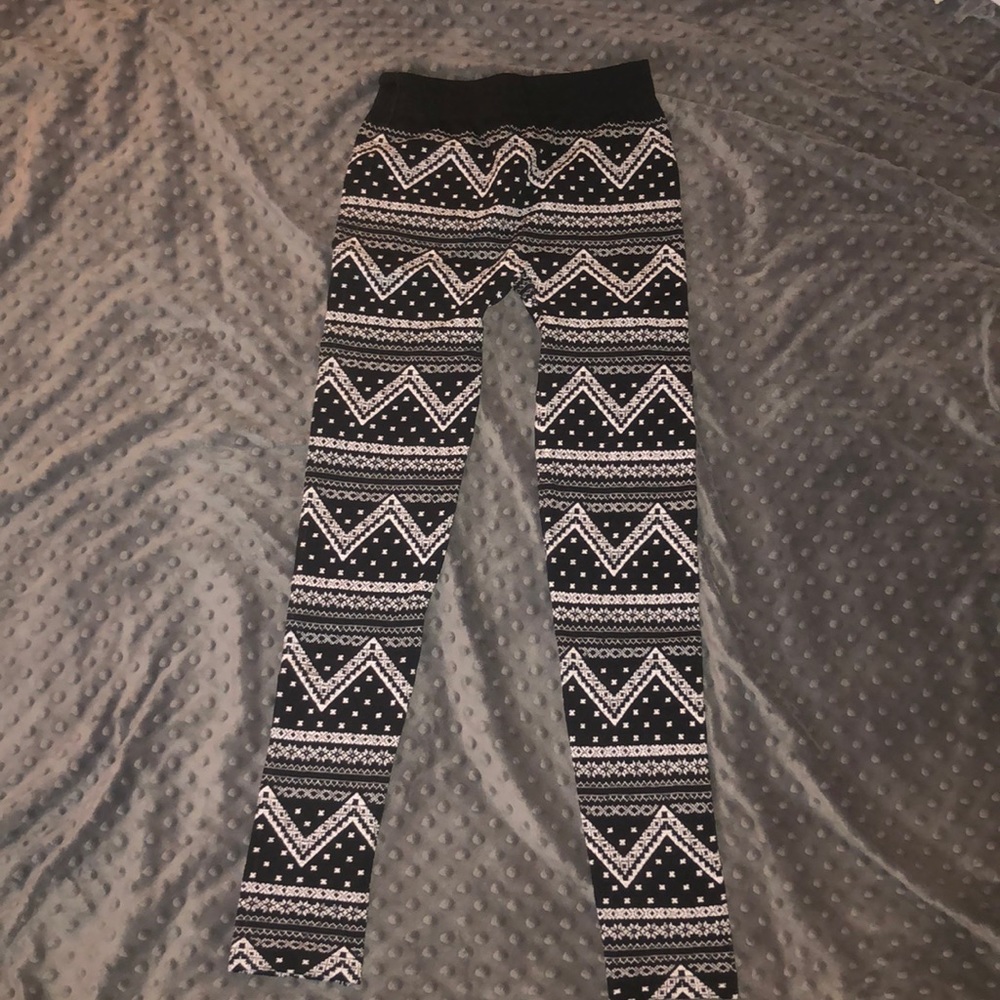 Fleece leggings